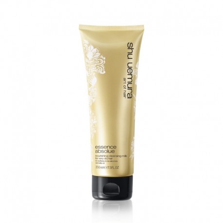 Shu uemura Essence Absolue Cleancing Milk 250 Ml Latte detergente per capelli secchi